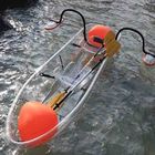 Polycarbonats-Wasser-Suchkanu, leichte See-Sport-Boote mit Paddeln