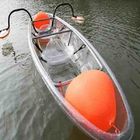 PC Blatt-Wasser-Sport-Boot, dauerhafter doppelter Fischen-Kajak mit Fuß-Pedalen