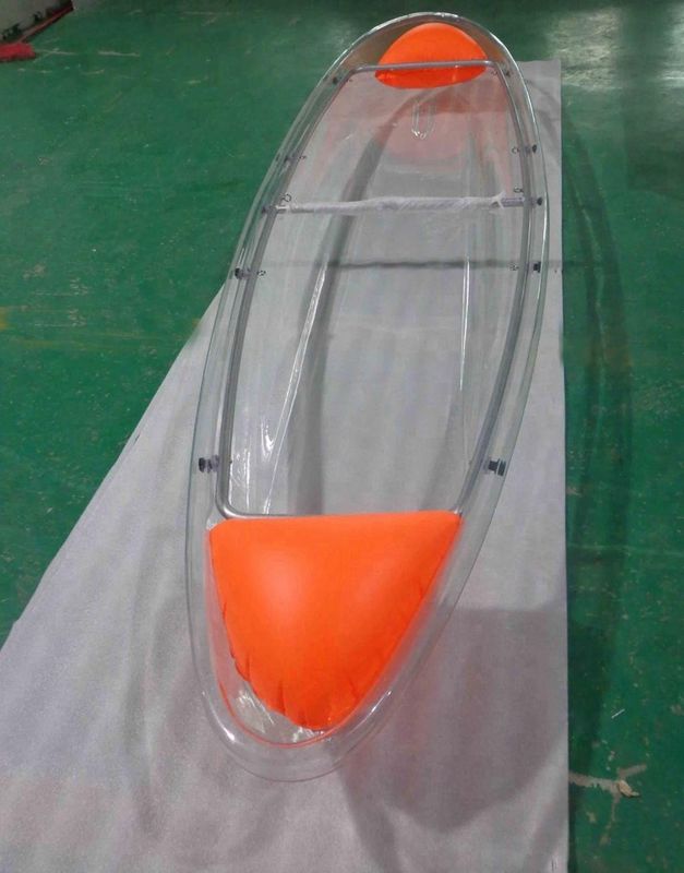 Kundengebundenes klares Polycarbonats-Boot für die Fischerei/Kristallpc-Kanu
