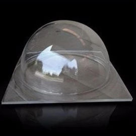 Wasserdichtes Glashemisphären-Hauben-Oberlicht, das Antiuvbeschichtung für Turnhalle überdacht